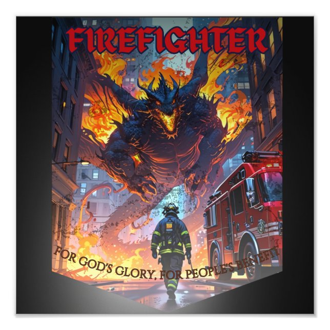 För Guds skull, för människans skull Fototryck (Framsidan)