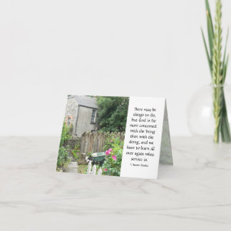 För Guds skull... Notecard Kort