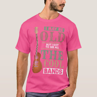 För Guitarist Musician Bass Fläkt Acoustic T Shirt
