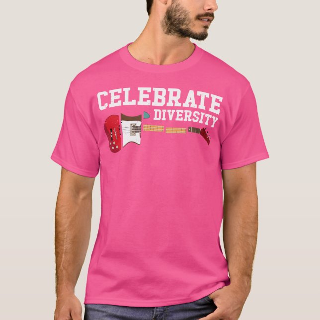 För Guitarist Musician Bass Fläkt Acoustic T Shirt (Framsida)