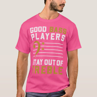 För Guitarist Musician Bass Fläkt Acoustic T Shirt