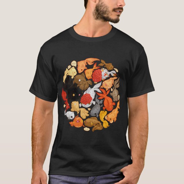 För guld fiskarnas skull t shirt (Framsida)