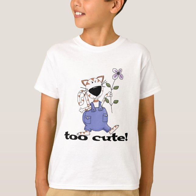För gulliga kattungeTshirts och gåvor Tee (Framsida)