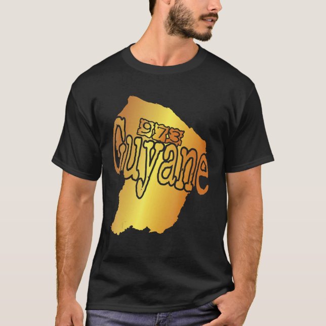 for Guyanese Map of Guyana 973 T Shirt (Framsida)
