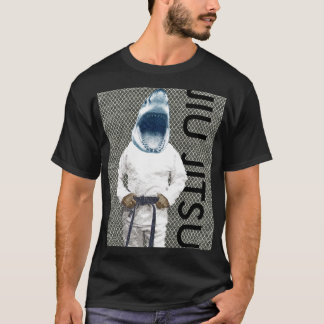 För hajGi för BJJ Jiu Jitsu skjorta Tee