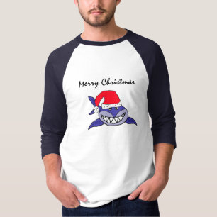 För hajjul för BZ Santa skjorta Tee