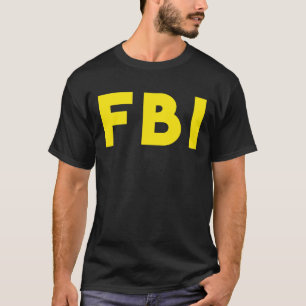 För Halloween för FBI-federal agent rolig T-tröja T Shirt