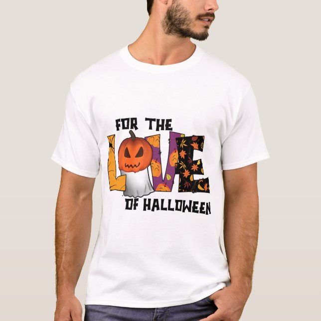 För Halloweenkärlekens skull T Shirt (Framsida)