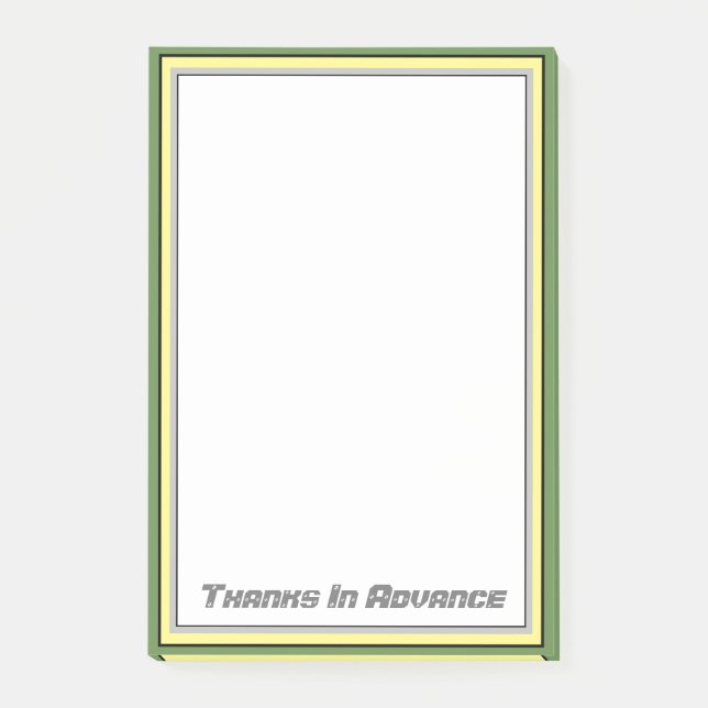 För hans kontor post-it block (Framsida)