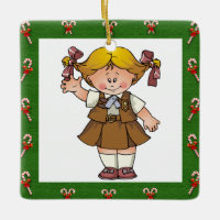 För hårgrönt för nisse blond ram Candycanes