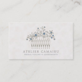 För hårhårkam för bröllop brud- smycken för visitkort