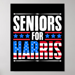 För Harris Usa Female President Kamala Harris 2024 Poster