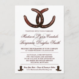 För hästskokängor för land western inbjudningar