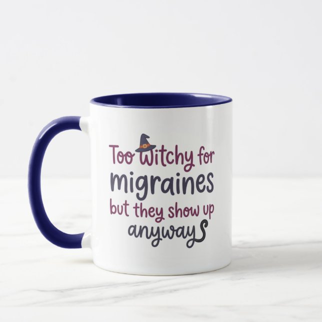 För häxig för migrän mugg (Vänster)