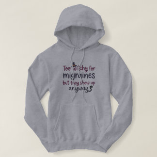 För häxig för migrän t shirt