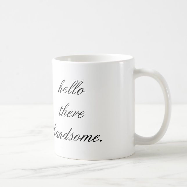 för hejer stilig kaffemug. där kaffemugg (Höger)