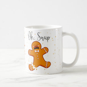 För helgdaggåva för pepparkaksgubbe Oh plöts Kaffemugg