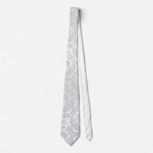 För helgdagjul för silver damastast Tie Slips