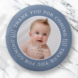 För Heligans baptism, Tack för kommande foto Knapp<br><div class="desc">Denna enkla och moderna utformning består av serif-typografi och lägger till ett anpassningsbar-foto.</div>
