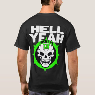 För helvete sidlogotyp 2 Yeah (svarten) T-shirt