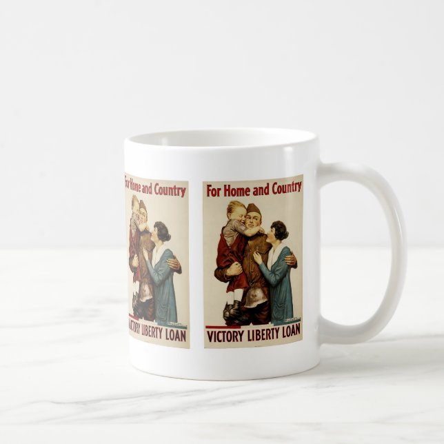 För hem och Land Kaffemugg (Höger)