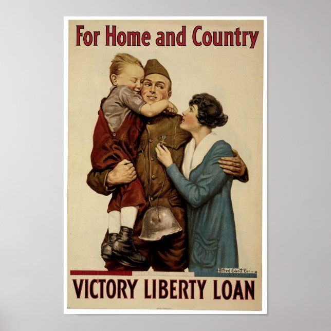 För hem och Land Poster (Framsidan)