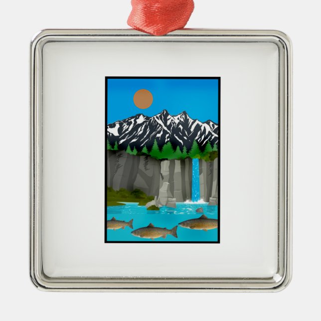 FÖR HEMLIGHET FLÄCKAR LITE JULGRANSPRYDNAD METALL (Framsidan)