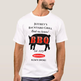 För Him Backyard Grilling BBQ Manar T-Shirt TShirt
