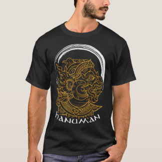 För hinduismen Diwali Festival Gods Lord Hanu T Shirt