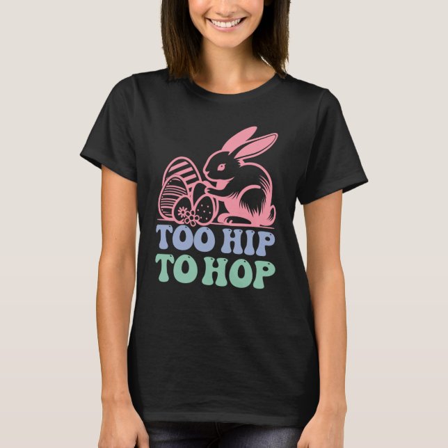 För hip för att hoppa t shirt (Framsida)