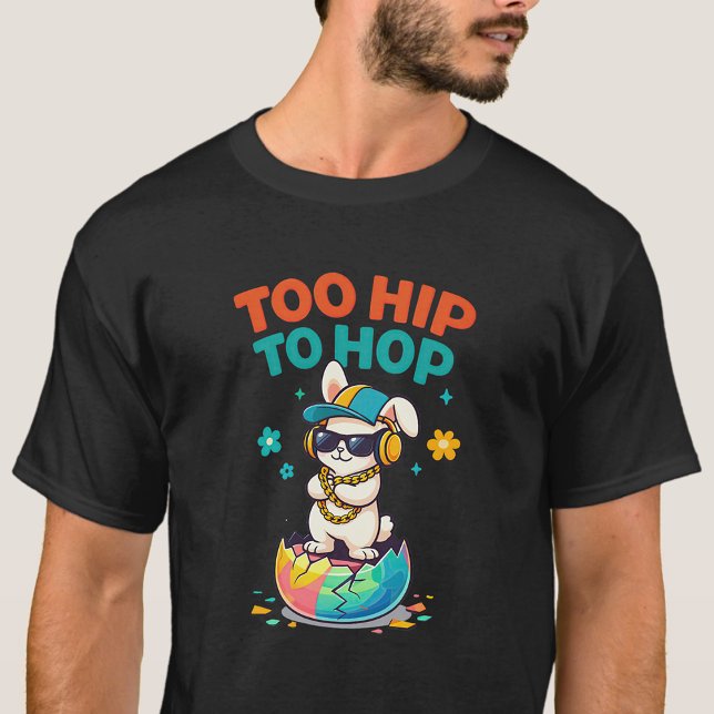 För hippa för att hoppa Kanin Konstverk T Shirt (Skapare uppladdad)