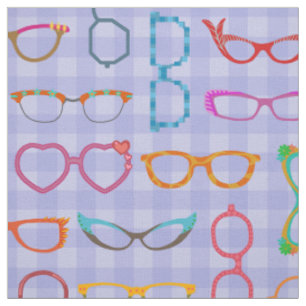 För HipsterViolet för glasögon Retro modern Tyg