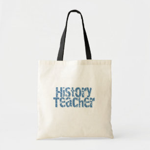 För historielärare för blått bekymrade Tshirts Tygkasse