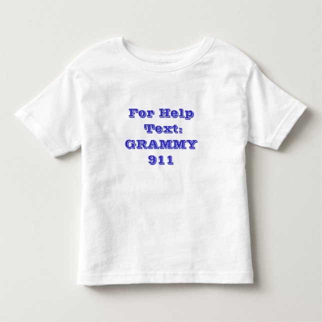 För hjälptext: GRAMY 911 T-shirt (Framsida)