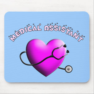 För HJÄRTAdesign för medicinsk assistent ROSA Musmatta