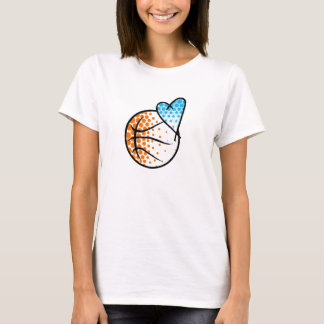 för hjärtat av.. BASKETBALL Tee Shirt