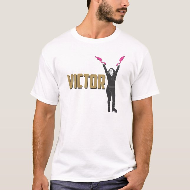 För hockeyseger för VGK Vegas Flamingo! T Shirt (Framsida)