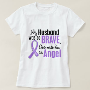För Hodgkins för ängel 1 make lymfkörtelcancer Tee