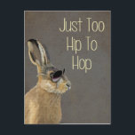 För hög till Skutt Grått Vykort<br><div class="desc">Idéer och Helgdagar</div>