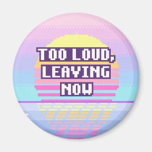 För hög volym, lämnar nu Neurodivergent Pixelmagne Magnet