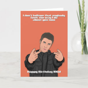 För honom Funny Liam Birthday Card Kort