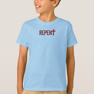 för HONOM (ungdommen): ÅNGRA + Agerar 3:19 T-shirt