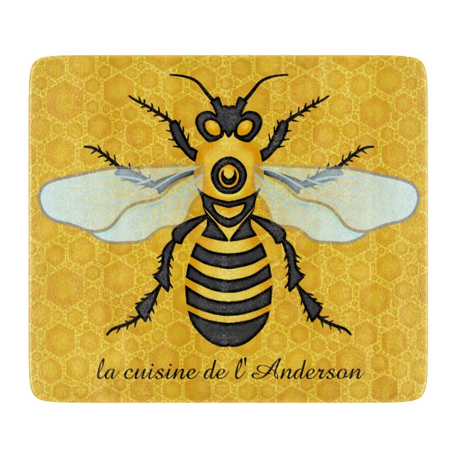 För honungskakaHoneybee för bi nätt kök för (Framsidan)