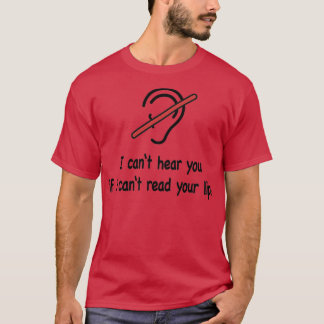För hörselskadade 1 t shirt