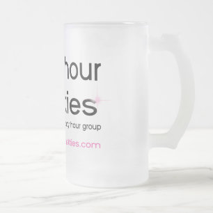 För Hotties för lycklig timme mugg frostig öl