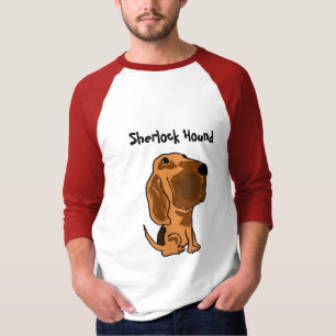 För hundspårhund för BZ Sherlock skjorta T-shirt