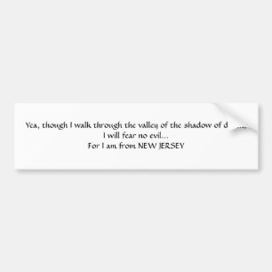 För I-förmiddag från nytt - jerseybildekal mig Bildekal