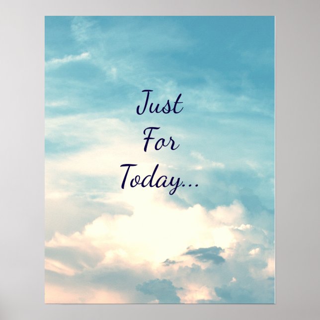 För idag... poster (Framsidan)