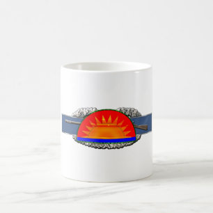 För infanteribrigad för INFANTERI 11B 41st lag f Kaffemugg