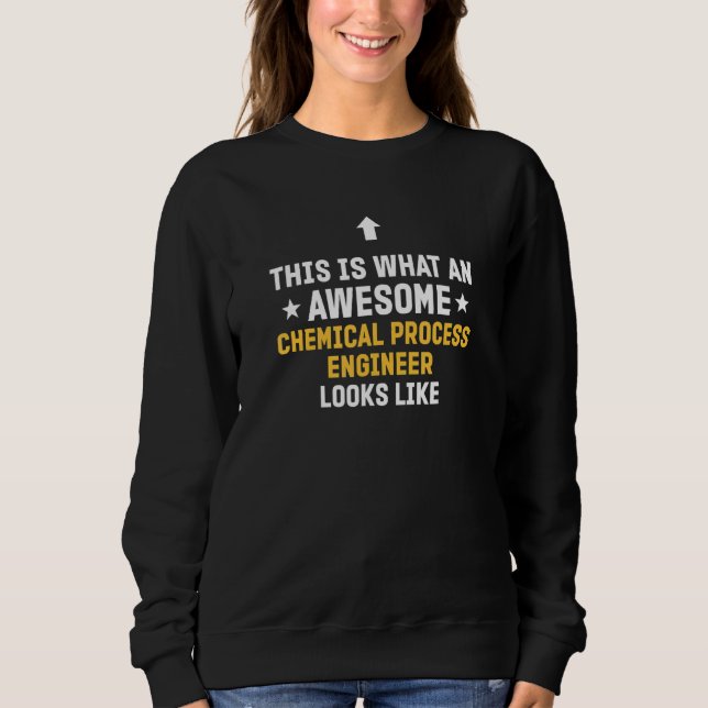 För ingenjör  Kemiprocessingenjör T Shirt (Framsida)